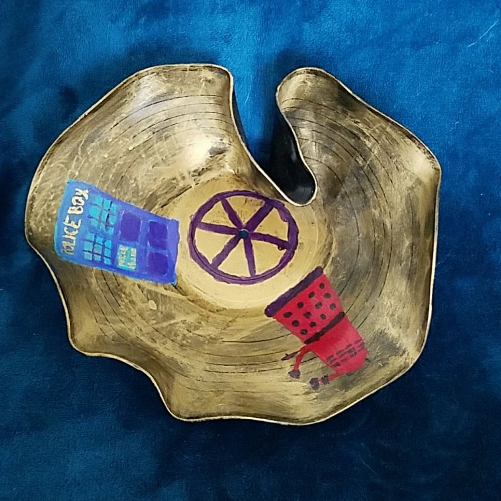-$5 Bundled- Doctor Who Record Bowl